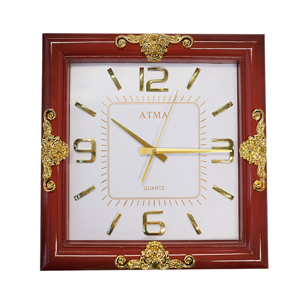 Atma Wall Clock Gold